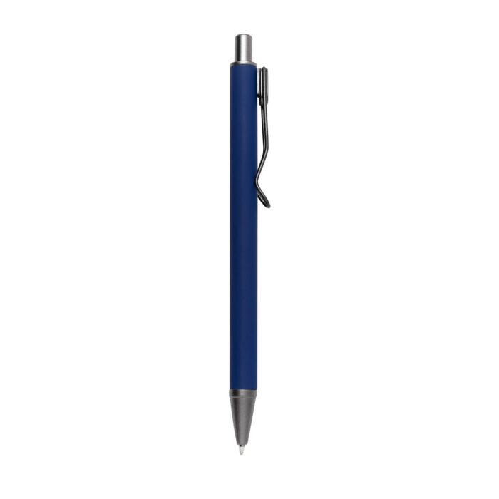 Bolígrafo Solki Azul, aprovecha el poder del merchandising para aumentar la lealtad del cliente