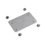 Placa metálica con grabado mediana, regalos promocionales con envío para entrega directa y oportuna