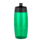 Cilindro sinker verde translúcido, propuestas en merchandising para empresas con equilibrio entre costo y calidad