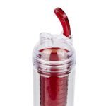 Merchandising empresarial pensado para mantener una imagen profesional, cilindro tisza rojo