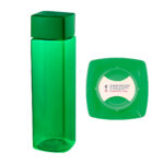 Cilindro tribec verde, fabricación de productos promocionales con control interno de calidad