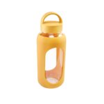 Cilindro de vidrio idara amarillo, diseños en artículos personalizados con enfoque práctico y duradero