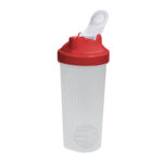 Artículos y regalos publicitarios diseñados para empresas con impulso, cilindro shaker bolt rojo