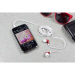 Audífonos melody rojo, artículos publicitarios pensados para distribución masiva a mayoreo