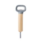 Productos promocionales que destacan por su diseño y funcionalidad, destapador kaupi gris