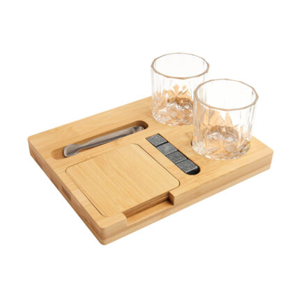 Set de bar glasgow, modelos versátiles de merchandising empresarial con estilo