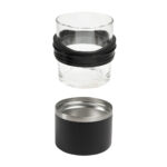 Merchandising para empresas con atención personalizada y entrega puntual, vaso whiskero basile negro