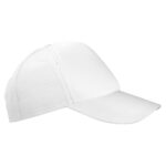 Gorra trucker blanco, artículos publicitarios diseñados para acompañar materiales impresos o digitales