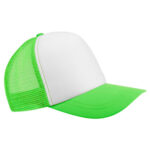 Fabricantes de artículos promocionales con atención en tiempo y forma, gorra trucker verde neon