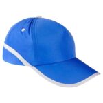 Gorra rainbow azul, artículos publicitarios fabricados con control de calidad verificada