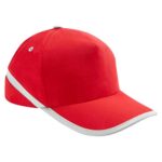 Artículos de merchandising empresarial para integrarse en campañas publicitarias, gorra rainbow rojo
