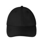 Gorra dry negro, línea funcional de artículos promocionales con buena aceptación en eventos