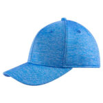 Artículos personalizados hechos para destacar logotipos o mensajes de forma sencilla y clara, gorra liron azul