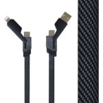 Opciones clásicas y modernas en regalos corporativos para cualquier ocasión, cable nopus negro
