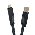 Cable nopus negro, fabricación de artículos promocionales con base en materiales nacionales