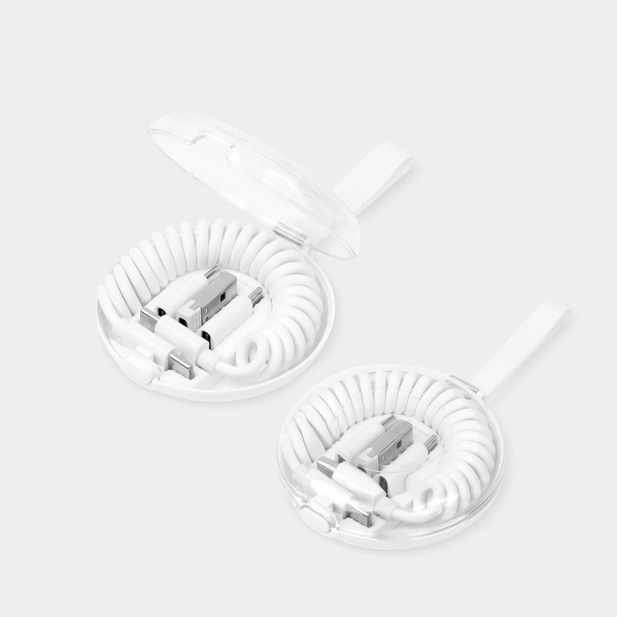 CEL-072 Cable de carga spira, propuestas en merchandising para empresas con equilibrio entre costo y calidad