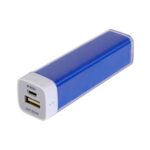 Opciones oportunas de merchandising para empresas con terminados fenomenales, power bank kasen azul