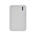 Power bank davul blanco, artículos promocionales sencillos pero efectivos para fortalecer tu marca