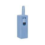 Modelos básicos de artículos publicitarios con posibilidad de impresión, power bank sakti azul