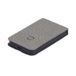 Artículos y productos promocionales disponibles con opciones de impresión, multicargador inalámbrico pluggy gris