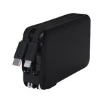 Promocionales gdl con disponibilidad continua y atención cercana al cliente, power bank gilbert negro