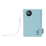 Power bank musk azul, artículos personalizados elaborados con materiales seleccionados