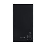 Power bank tunn negro, líneas formales de regalos corporativos adaptadas a diferentes presupuestos
