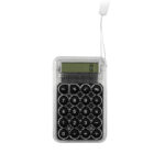 Regalos promocionales fabricados con control de calidad y atención al detalle, calculadora zuel negro