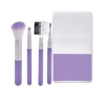 Set de brochas furela morado, regalos publicitarios diseñados para mantener tu marca visible y presente