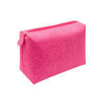 Diseños en regalos corporativos con imagen moderna y fina, cosmetiquera bellac rosa