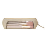 Set de brochas romina beige, artículos personalizados que ayudan a proyectar una imagen coherente y profesional
