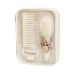 Alternativas de regalos corporativos prácticos y representativos, set para cabello vlasy beige