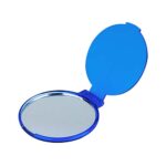 Artículos promocionales con equilibrio entre estética, funcionalidad y duración, espejo fancy azul