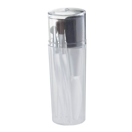 Set de brochas crystal face, regalos corporativos de uso cotidiano, presente en la identidad de tu marca