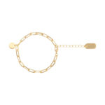 Pulsera ona dorado, regalos empresariales de línea moderna con terminados limpios y sensacionales