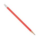Productos que se adaptan al rubro de tu negocio o promoción empresarial, lápiz de madera rojo