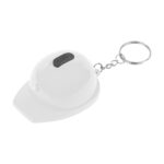 Opciones en merchandising empresarial con variedad de modelos y materiales, llavero destapador con luz arán blanco