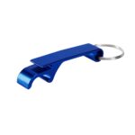 Líneas funcionales de artículos personalizados que aportan buena imagen, llavero destapador yaburu azul
