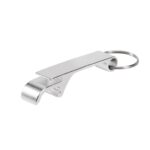 Modelos de artículos promocionales que mantienen tu marca visible, llavero destapador yaburu plata