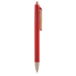 Línea de merchandising para empresas con diseños prácticos y actuales, bolígrafo kibrit rojo