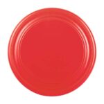 Merchandising empresarial creado para mantener tu marca visible, disco volador contour rojo
