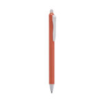 Merchandising empresarial con distintas opciones de personalización, bolígrafo warna naranja