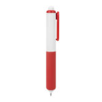 Diseños funcionales en merchandising empresarial de fácil distribución, bolígrafo dotto rojo