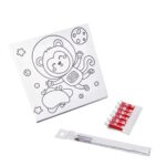 Pinta por número crea, artículos personalizados preparados para distribución o entrega directa