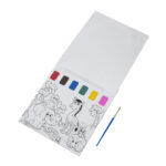 Libreta con acuarelas klimpt, merchandising empresarial que mantiene sincronía entre marca y objetivo