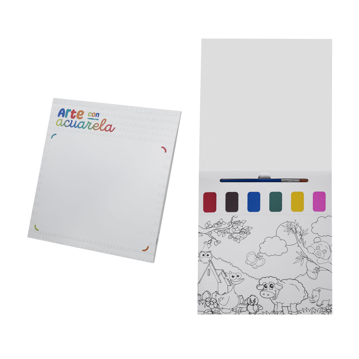 GM-045 Atención directa en guadalajara con entregas garantizadas a todo méxico, libreta con acuarelas klimpt