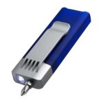 Líneas completas de merchandising para empresas con excelente imagen y coporativismo, desarmador falcor azul translúcido