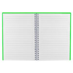 Opciones de regalos corporativos con personalización puntual y entregas oportunas, libreta abdala verde