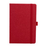 Libreta reik rojo, línea extendida de merchandising empresarial para uso rudo