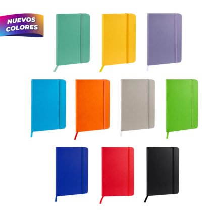 Regalos publicitarios diseñados con la intención de generar asombro, libreta smyrna